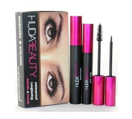 Huda Beauty Volumizing Mascara & Eyeliner Set
