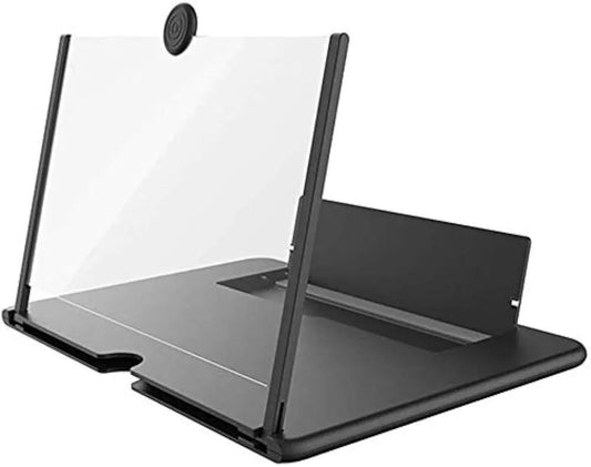 Premium Video Amplifying Screen Black ABS Plastic