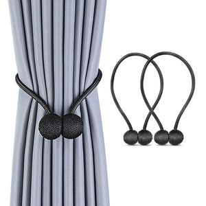 Magnetic Curtain Tiebacks for Window Decoration 1 Pair(2PCS)
