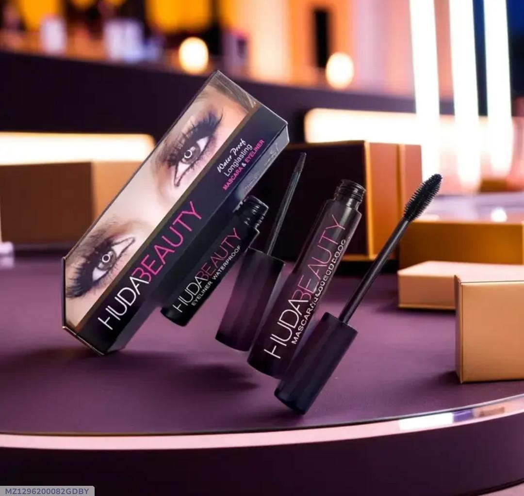 Huda Beauty Volumizing Mascara & Eyeliner Set
