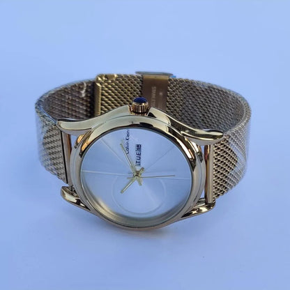 Calvin Klein Men's Stainless Steel Watch with Day Date