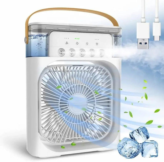Mini Air Cooler 4 Wind Black ABS 70F