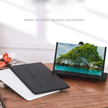 Premium Video Amplifying Screen Black ABS Plastic