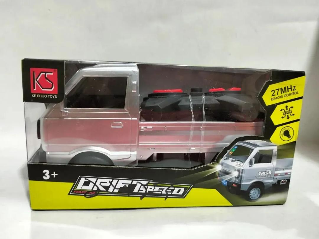 Neon Green 27MHz RC Truck for Kids