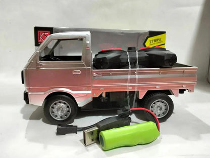 Neon Green 27MHz RC Truck for Kids