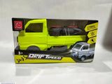 Neon Green 27MHz RC Truck for Kids