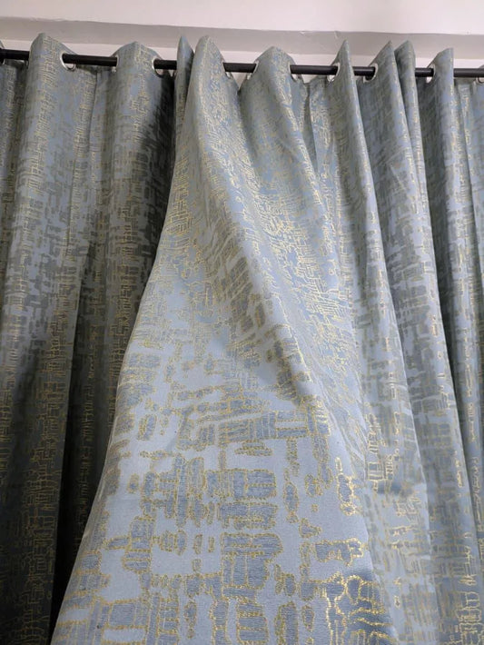 Multicolor Jacquard Curtains for Home Decor