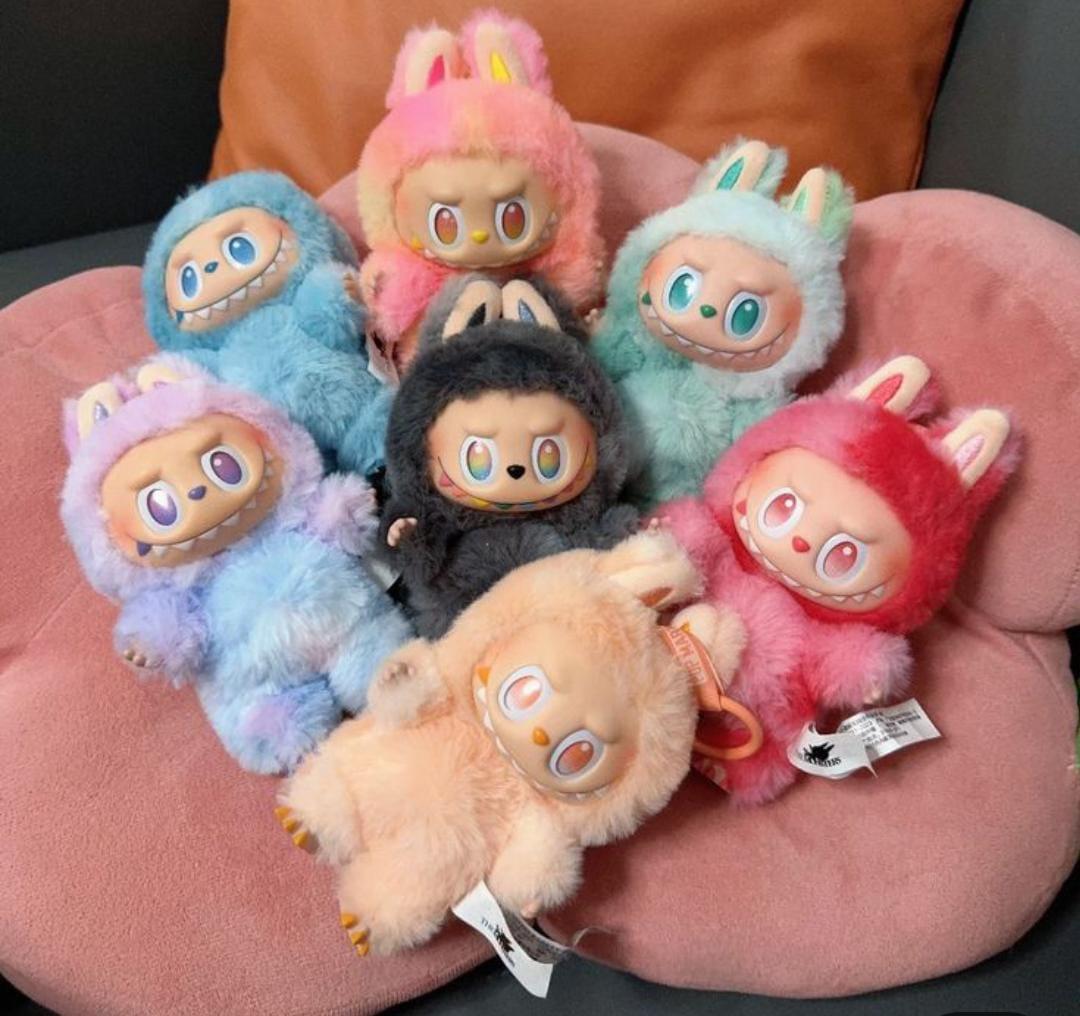 Labubu Plush Toy Silicone Fabric Multicolor New Arrival Pakistan