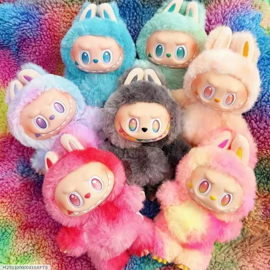 Labubu Plush Toy Silicone Fabric Multicolor New Arrival Pakistan