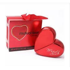Mutual Love Perfume 50ml Red Heart Bottle 12Hr Last