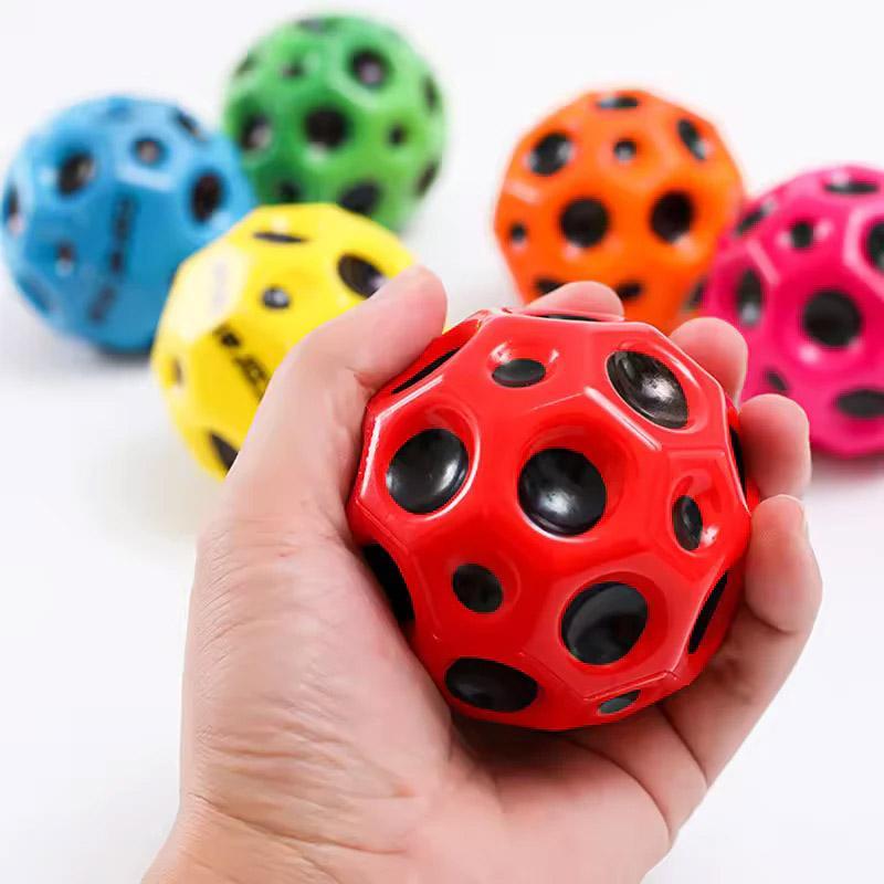 High Bounce Space Ball Multicolor Rubber for Kids