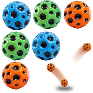 High Bounce Space Ball Multicolor Rubber for Kids