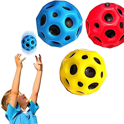 High Bounce Space Ball Multicolor Rubber for Kids