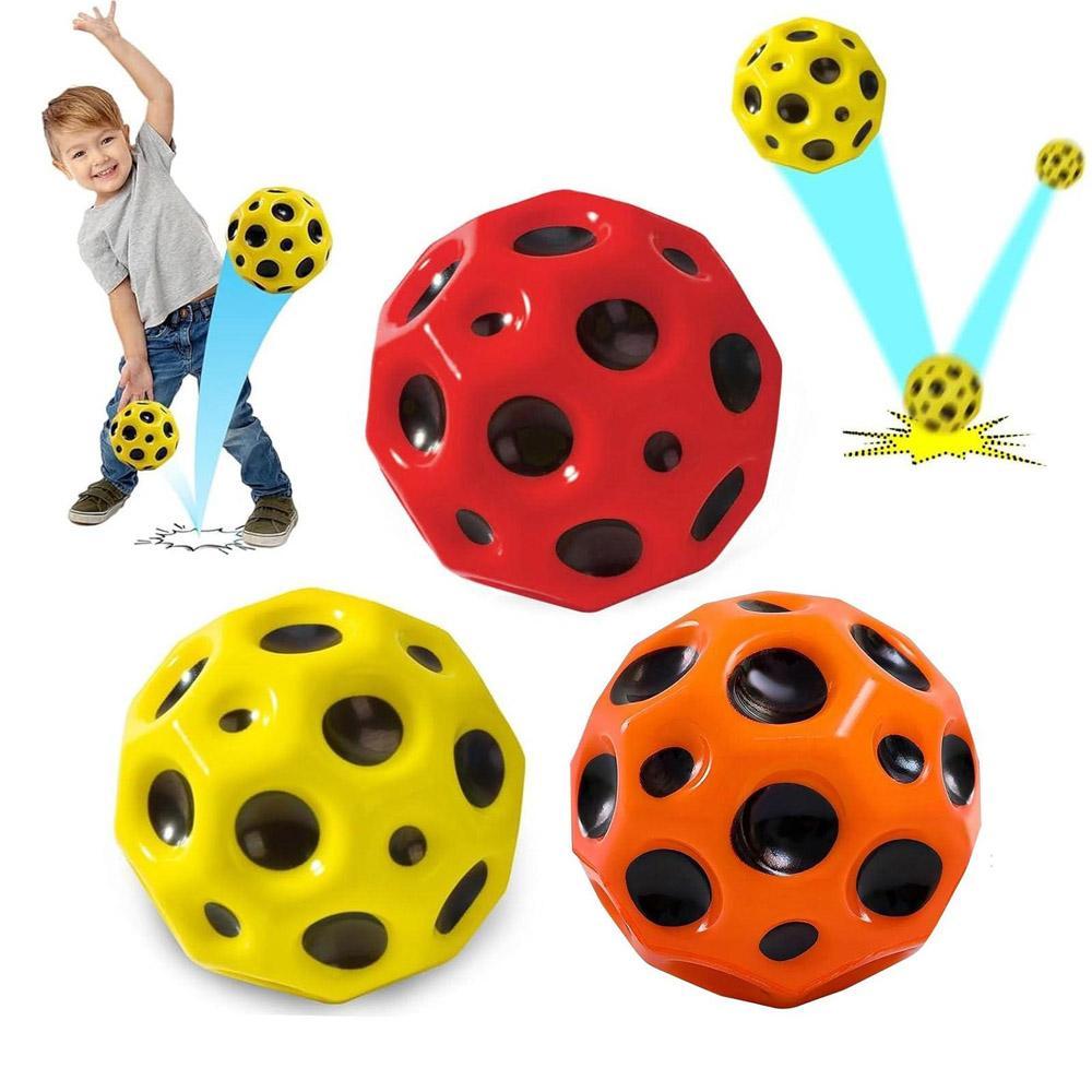 High Bounce Space Ball Multicolor Rubber for Kids
