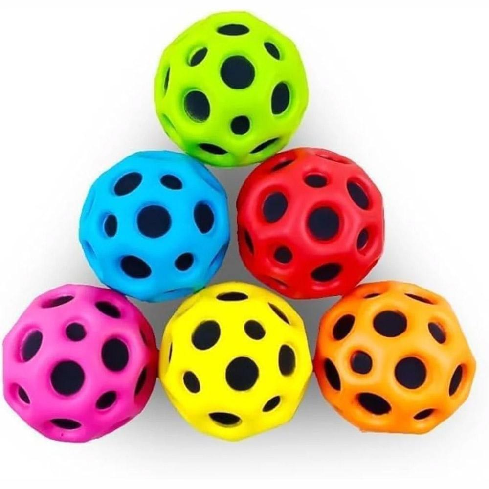 High Bounce Space Ball Multicolor Rubber for Kids