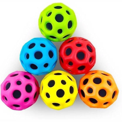 High Bounce Space Ball Multicolor Rubber for Kids