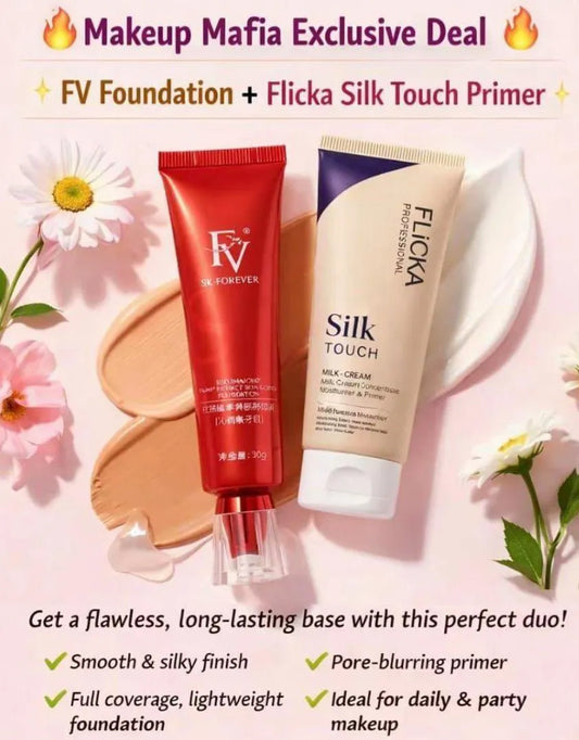 2-in-1 Foundation & Primer Set for Pakistani Skin Types