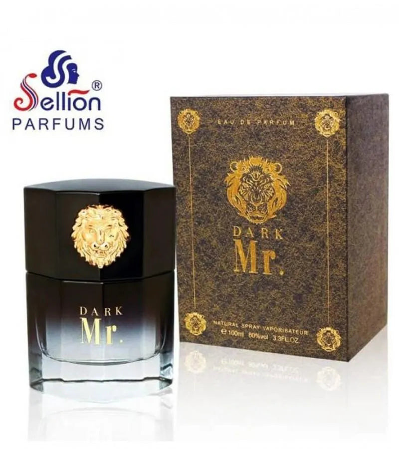 Sellion Mr Dark Perfume 100ml Maroon For Men