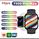 7 Inch Smartwatch Black ABS Fit for Men Women