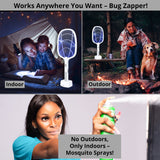 Electric Rechargeable Mosquito Killer Racket