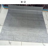 3D Brick Design Self-Adhesive Waterproof Foam Sheet 3D PE Foam Wallpaper