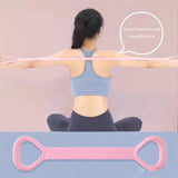 yoga belt Stretch Strap Yoga 8-figure Tensioner Yoga Tool Open Back